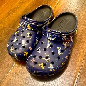 50th anniversary Disney World Crocs